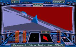 In game image of Starglider 2 on the Atari ST.