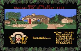 In game image of Winzer on the Atari ST.