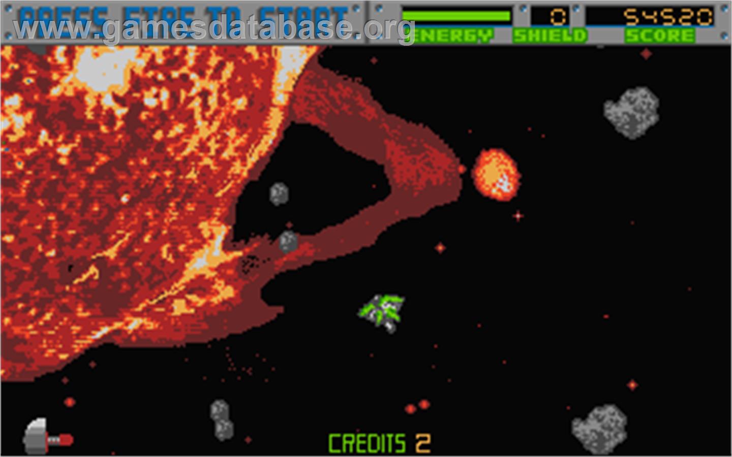 Blasteroids - Atari ST - Artwork - In Game