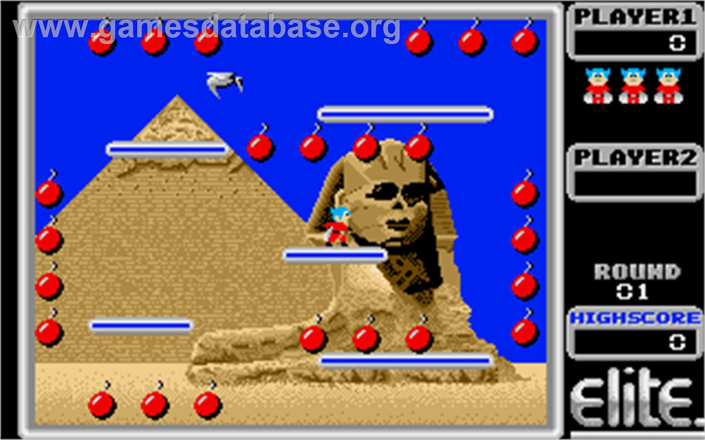 Bomb Jack - Atari ST - Artwork - In Game