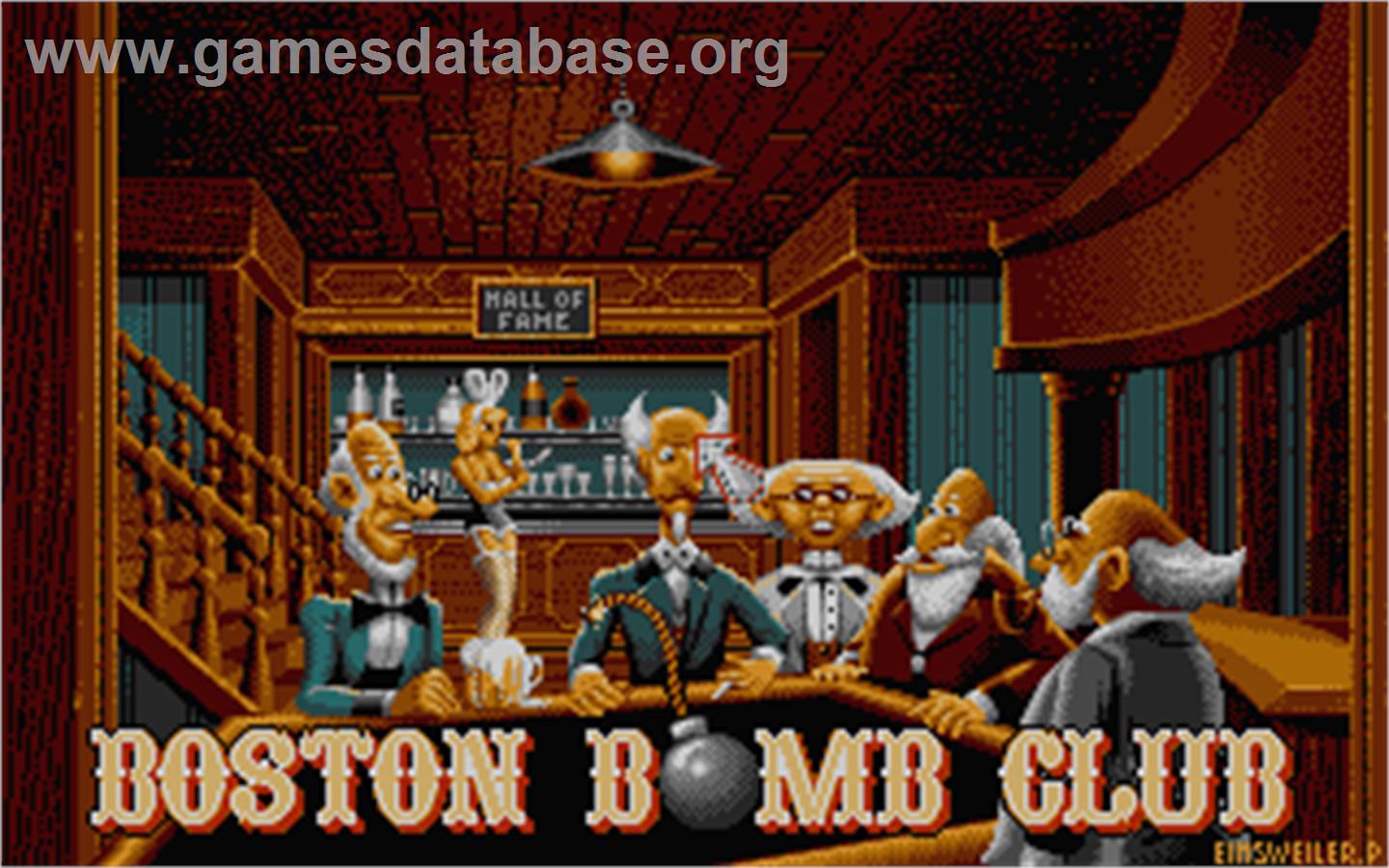 Boston Bomb Club - Atari ST - Artwork - In Game