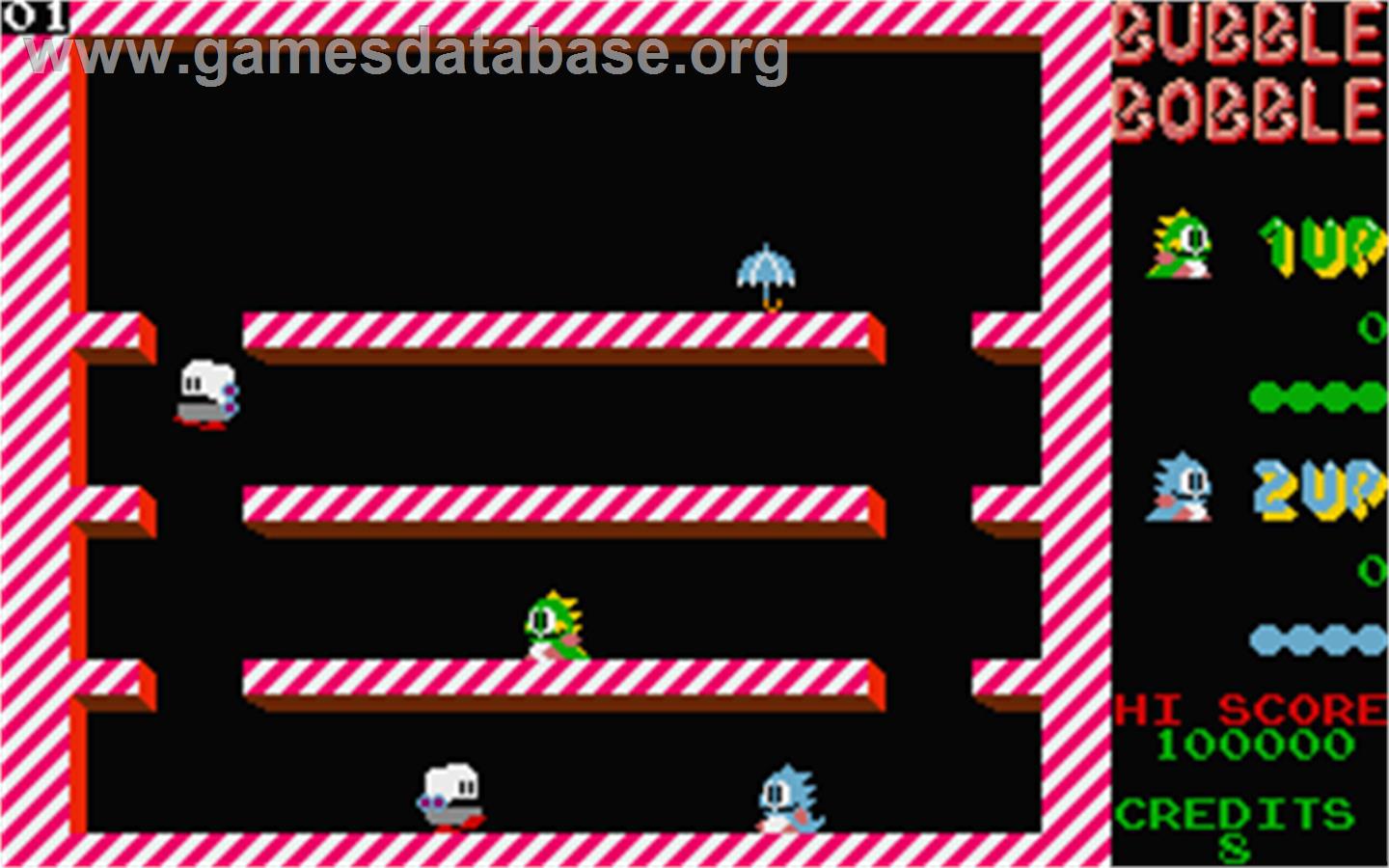 Bubble Bobble - Atari ST - Artwork - In Game