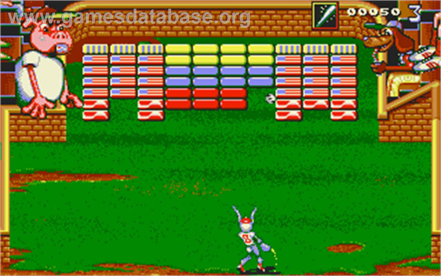 Bunny Bricks - Atari ST - Artwork - In Game