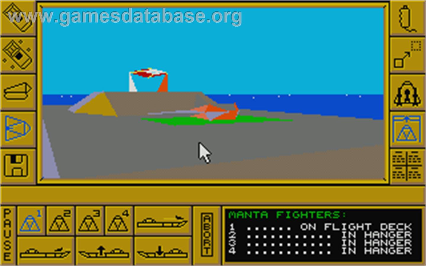 Carrier Command - Atari ST - Artwork - In Game