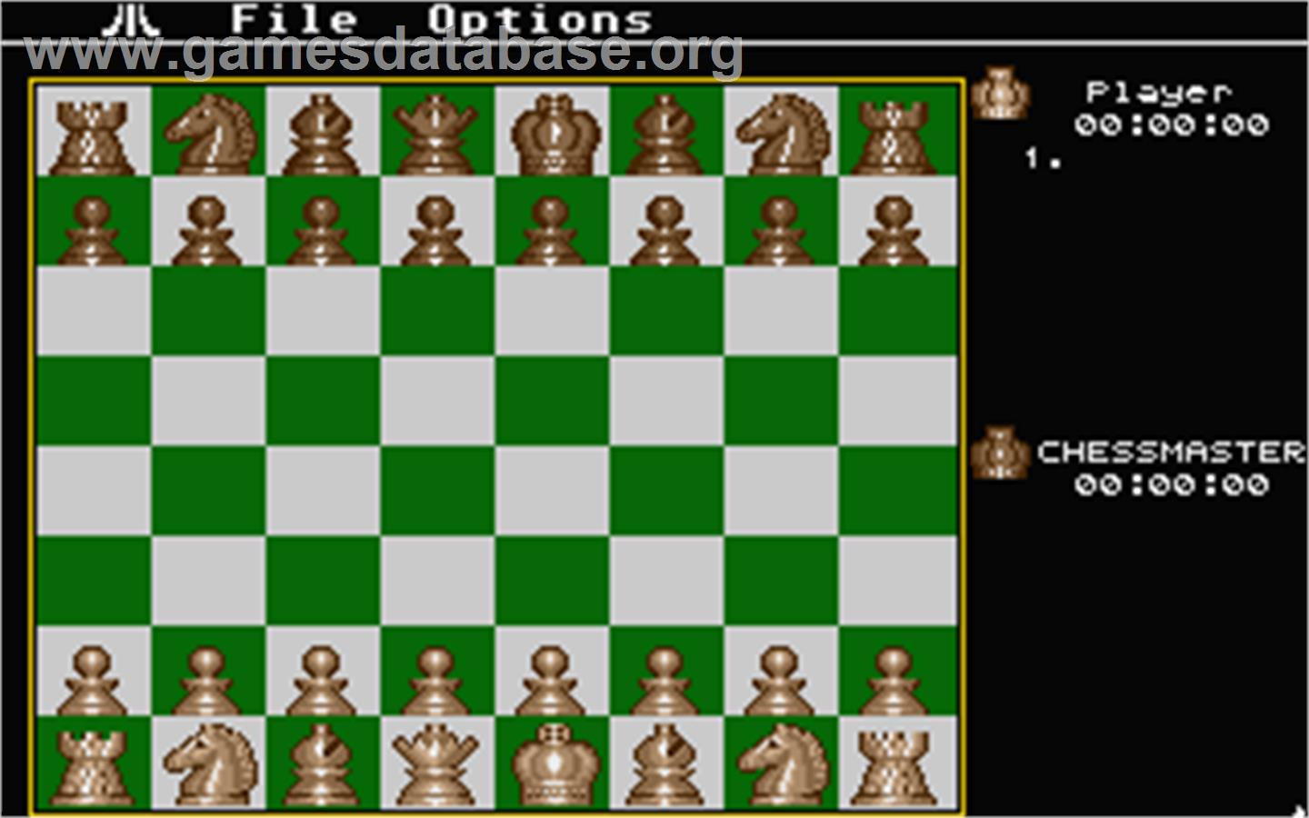 Chessmaster 2000 - Atari ST - Artwork - In Game