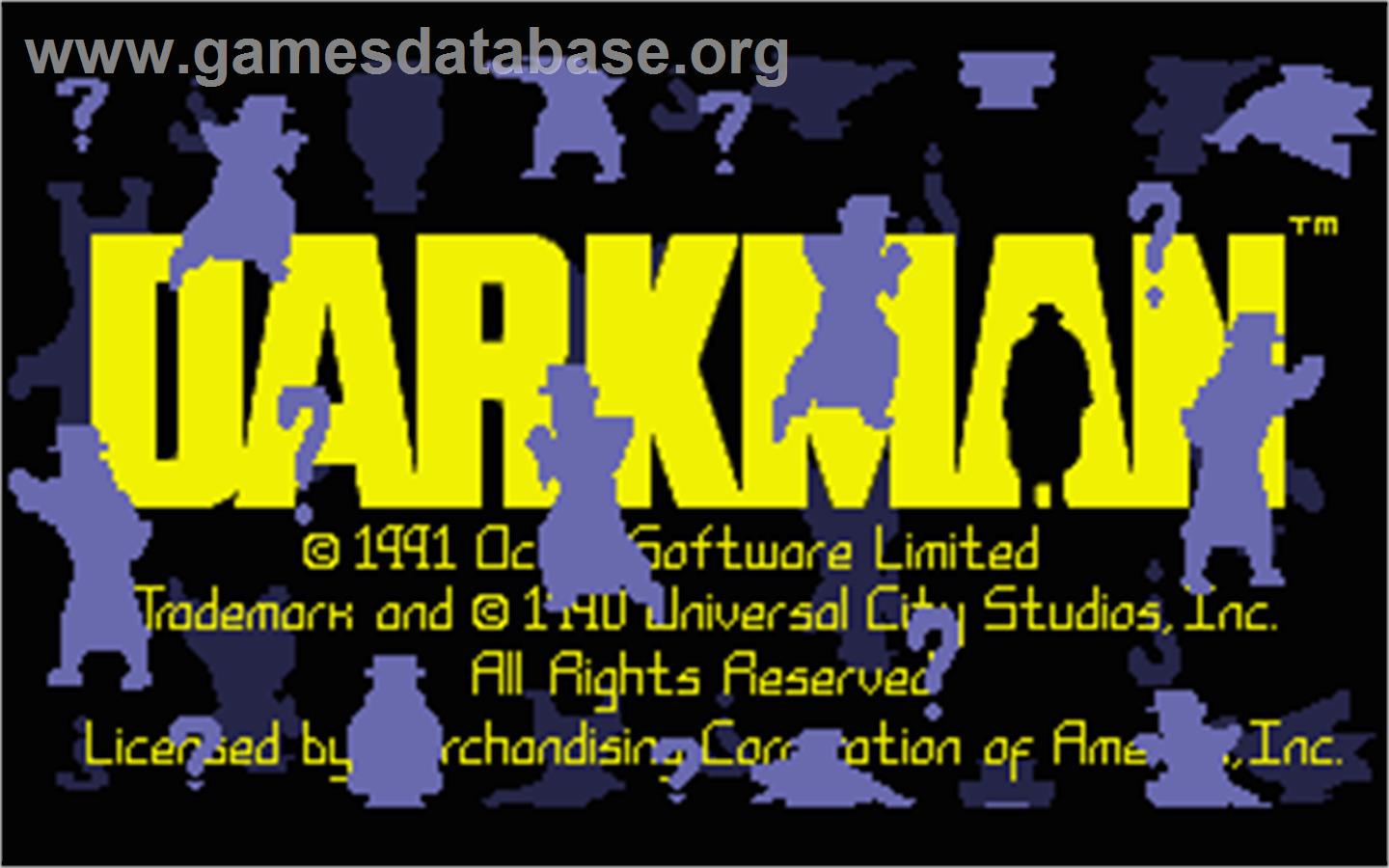 Darkman - Atari ST - Artwork - In Game