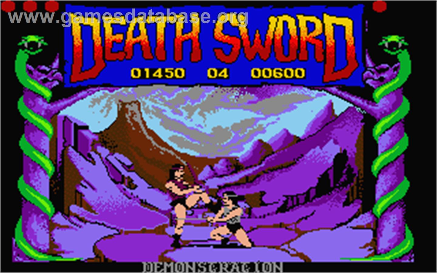 Death Sword - Atari ST - Artwork - In Game