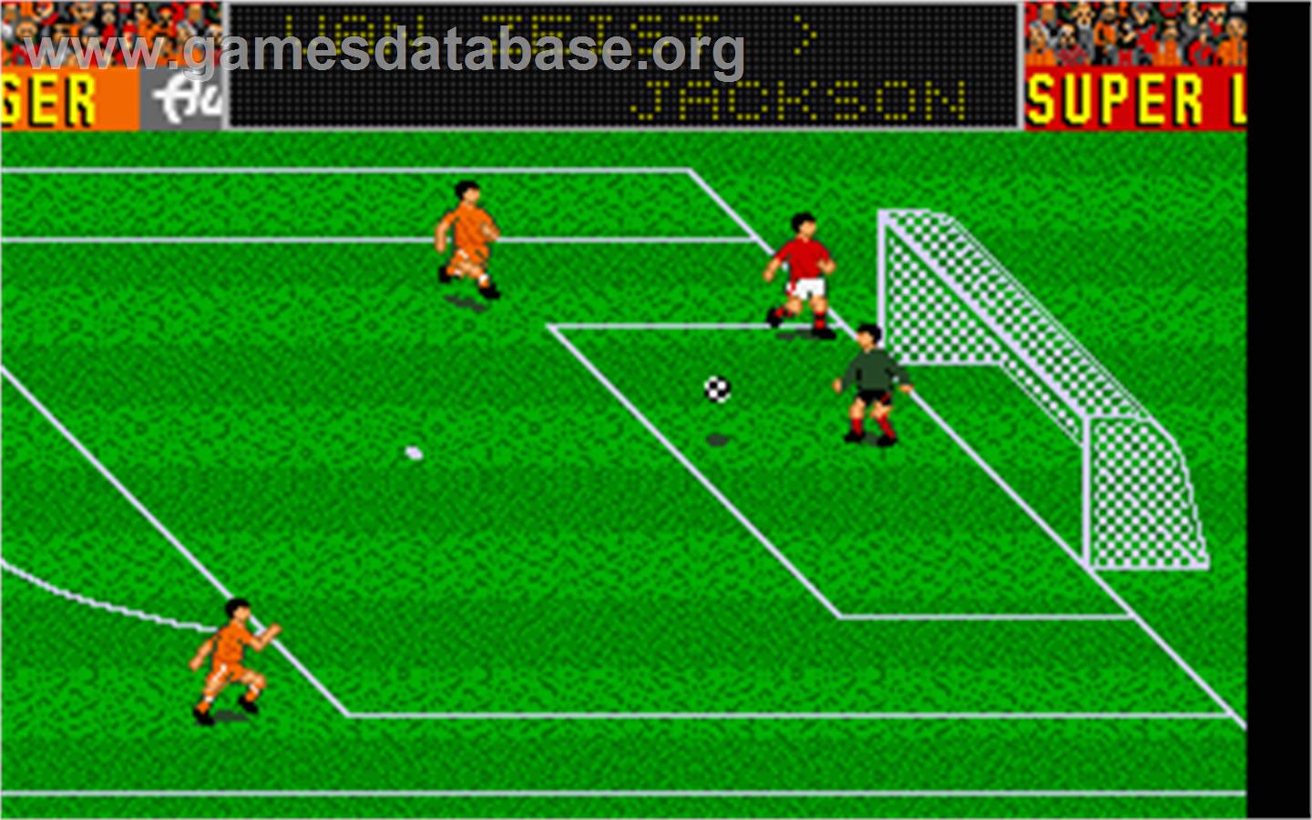 Emlyn Hughes International Soccer - Atari ST - Artwork - In Game