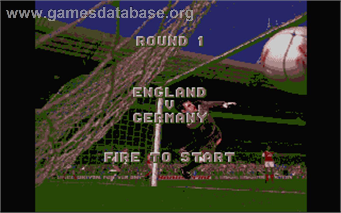 European Championship 1992 - Atari ST - Artwork - In Game