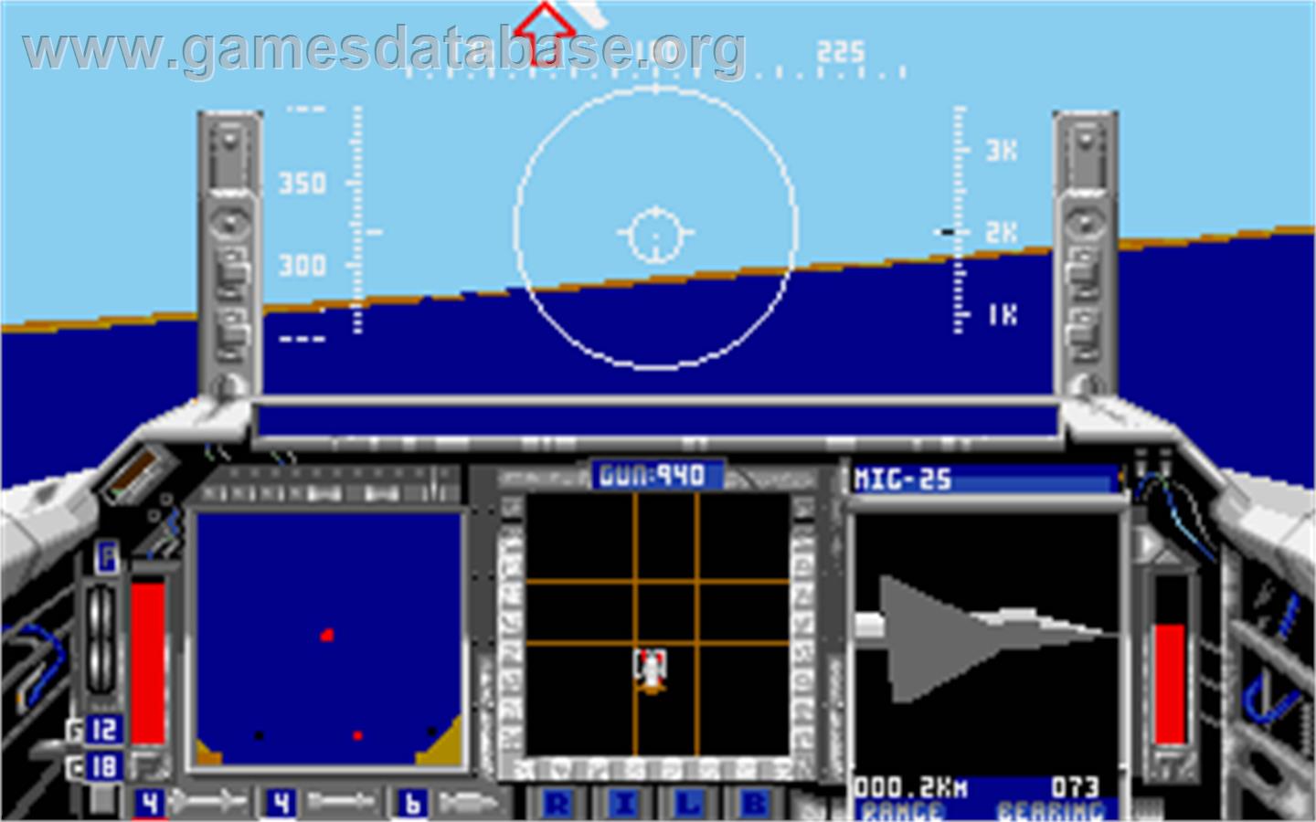 F-15 Strike Eagle 2 - Atari ST - Artwork - In Game