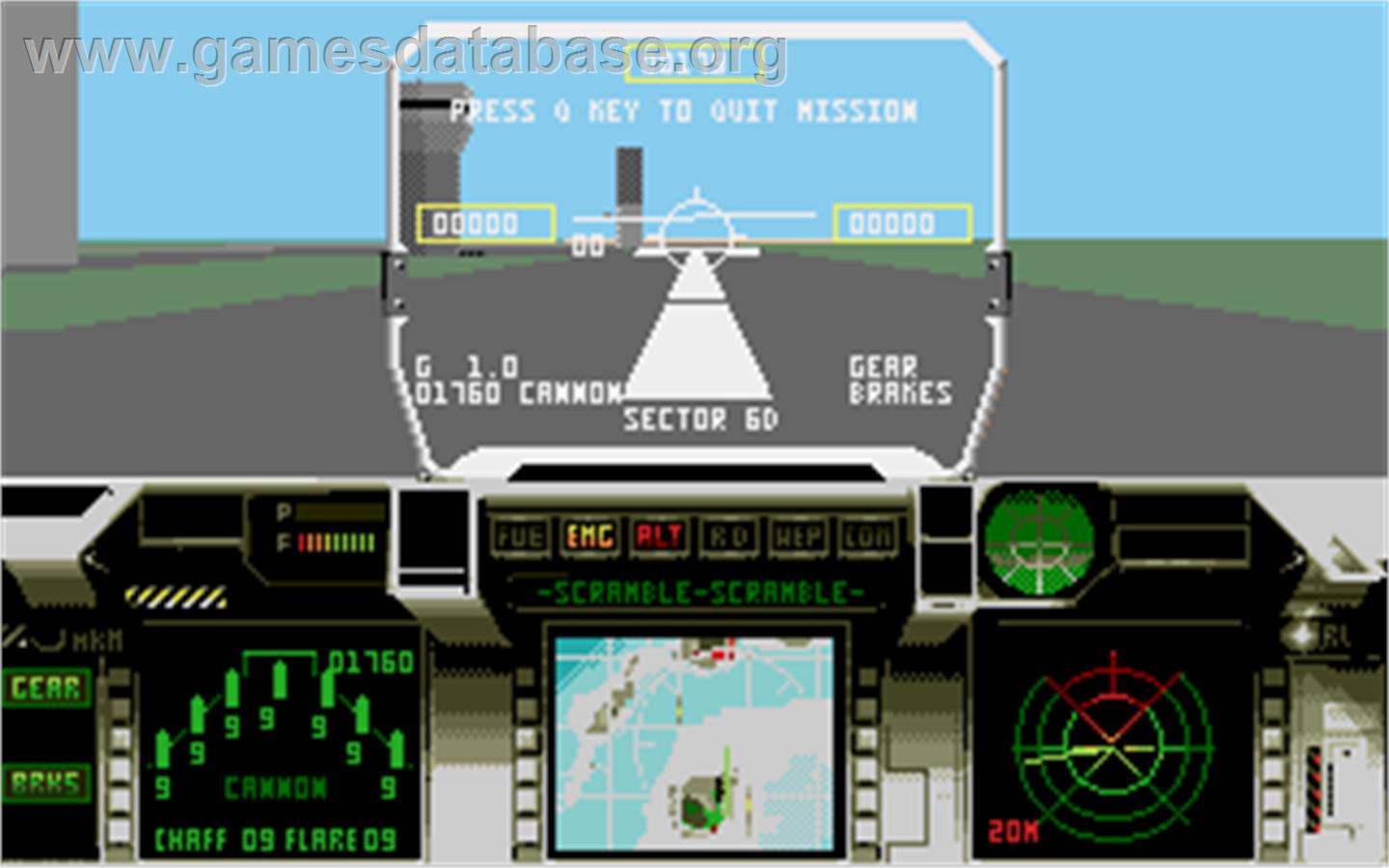 F29 Retaliator - Atari ST - Artwork - In Game