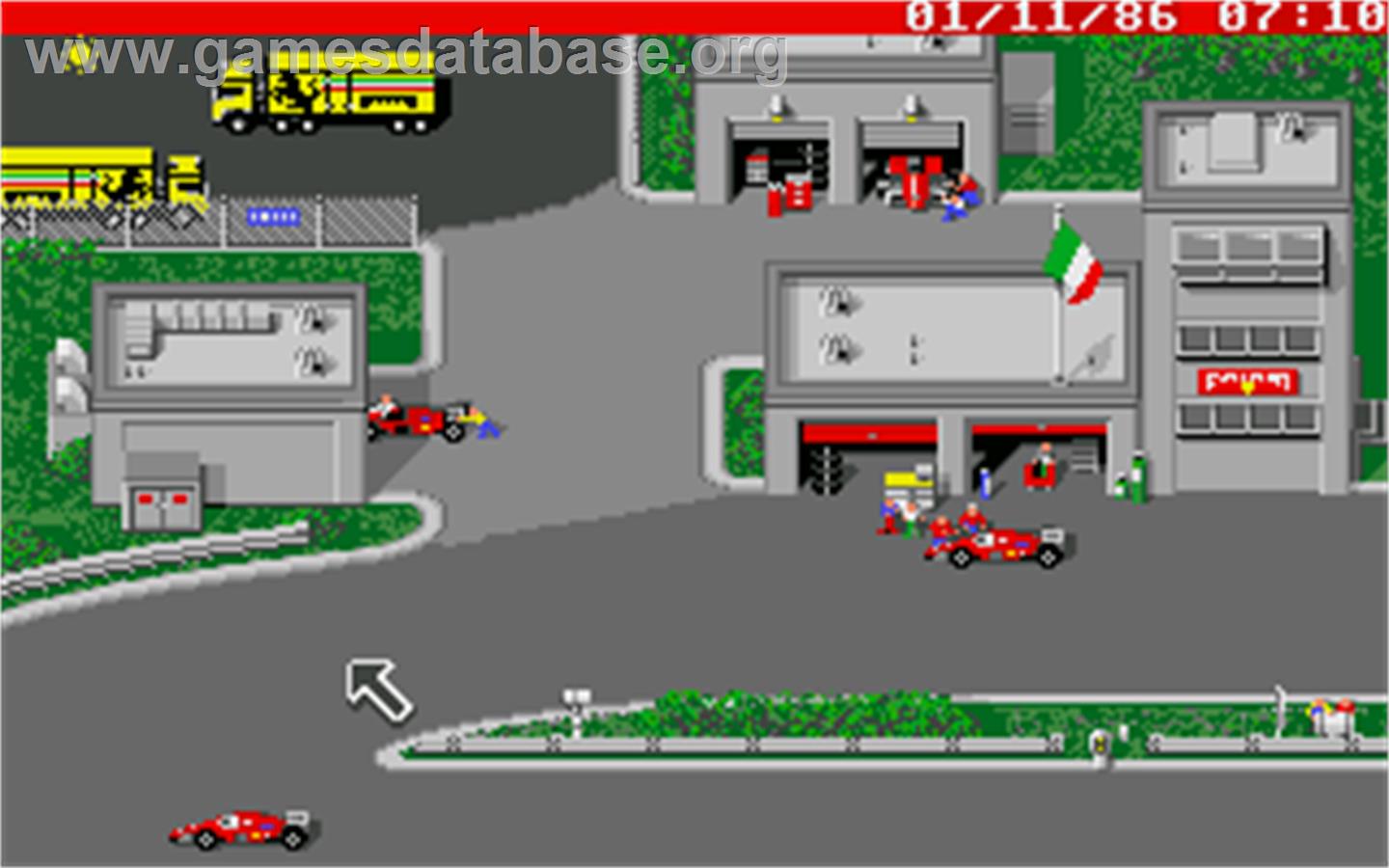 Ferrari Formula One - Atari ST - Artwork - In Game