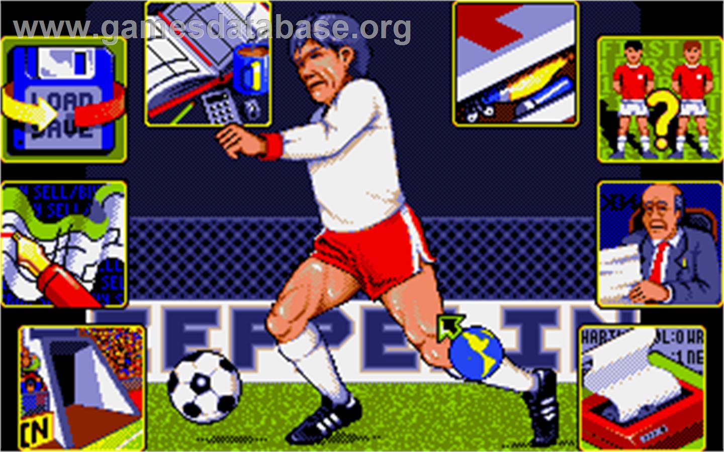Graeme Souness Soccer Manager - Atari ST - Artwork - In Game