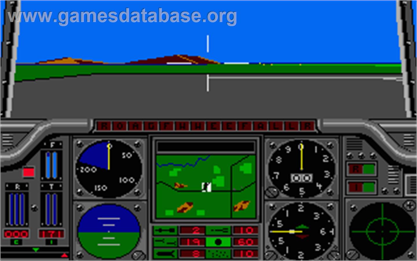 Gunship - Atari ST - Artwork - In Game