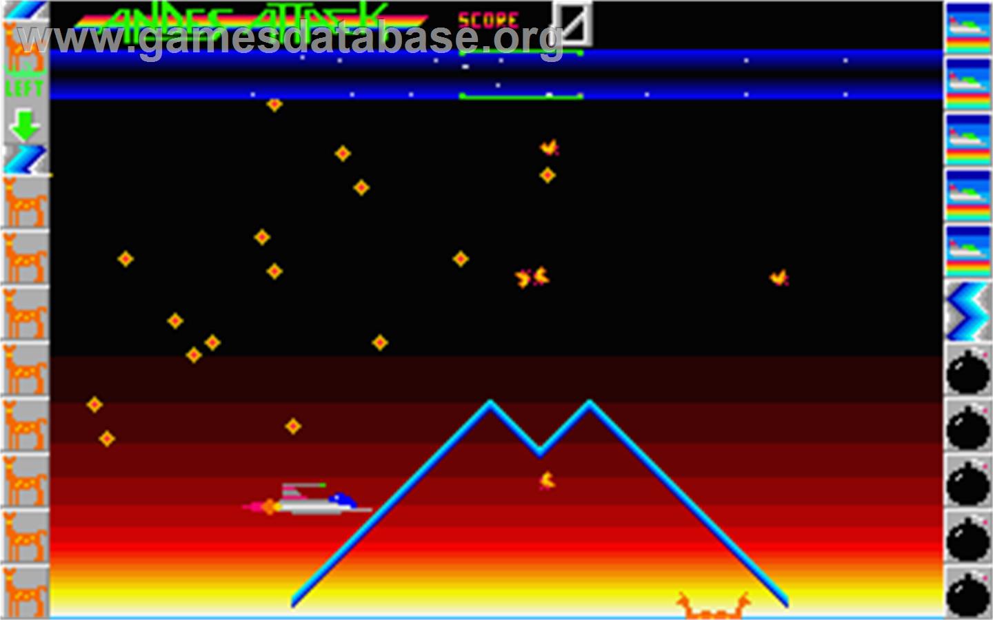 Hellfire Attack - Atari ST - Artwork - In Game