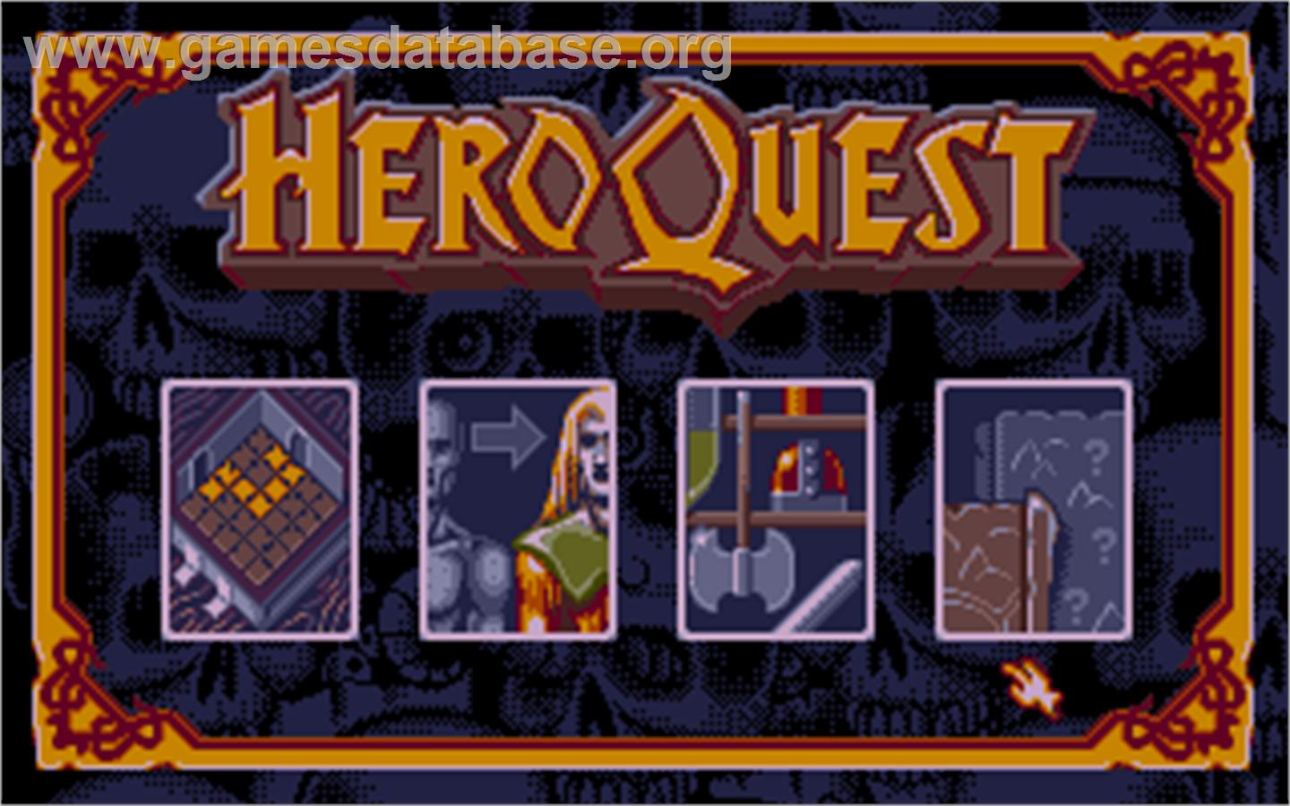 Hero Quest - Atari ST - Artwork - In Game