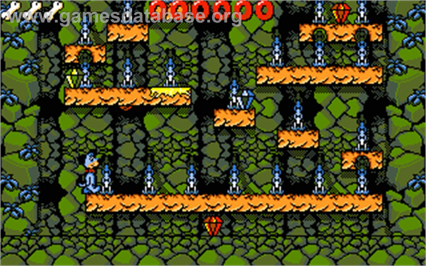 Huckleberry Hound in Hollywood Capers - Atari ST - Artwork - In Game