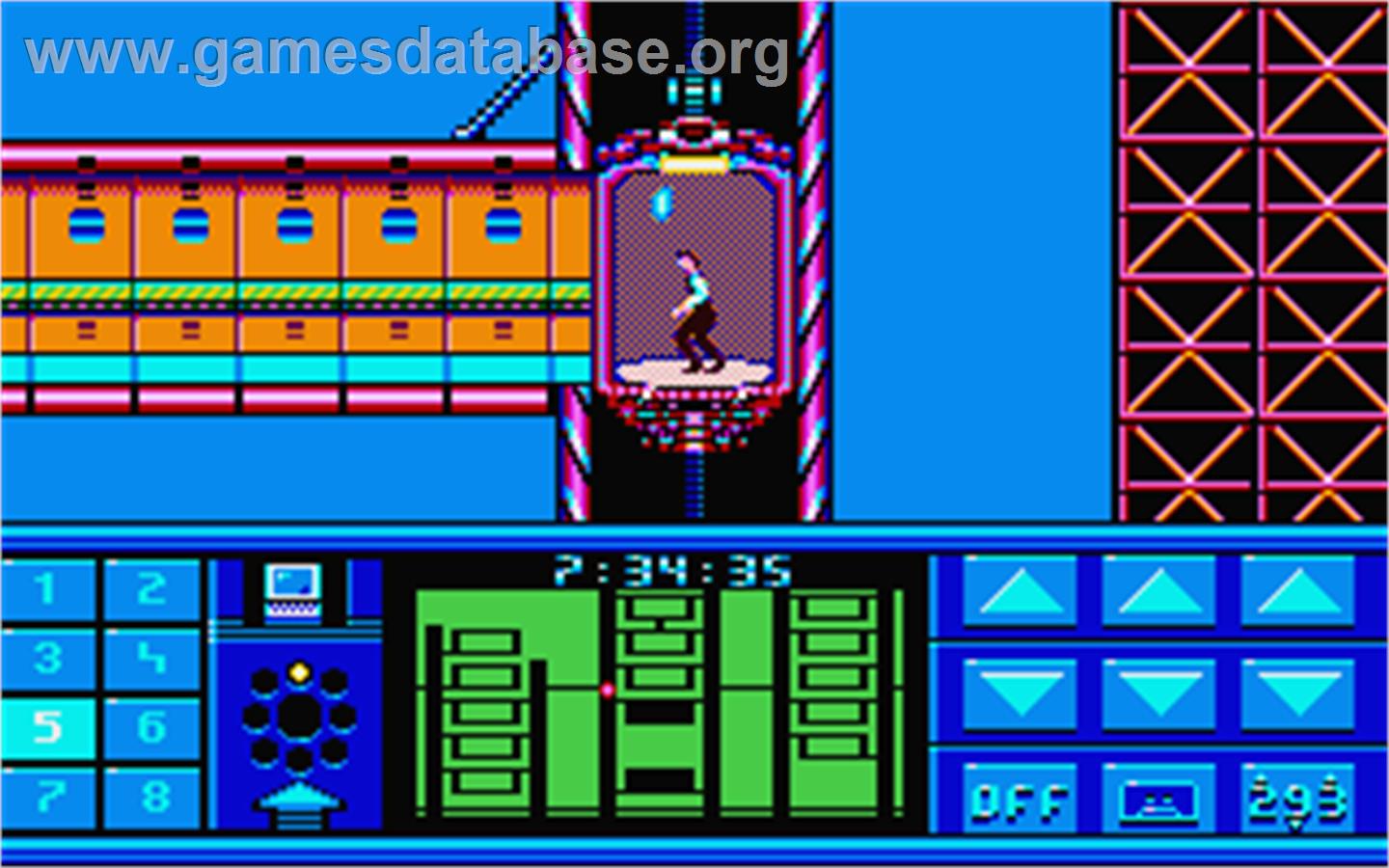 Impossible Mission 2 - Atari ST - Artwork - In Game