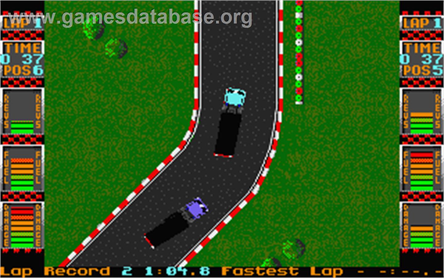 International Truck Racing - Atari ST - Artwork - In Game