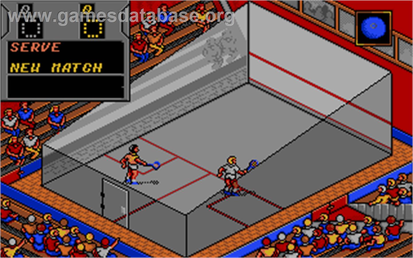 Jahangir Khan's World Championship Squash - Atari ST - Artwork - In Game