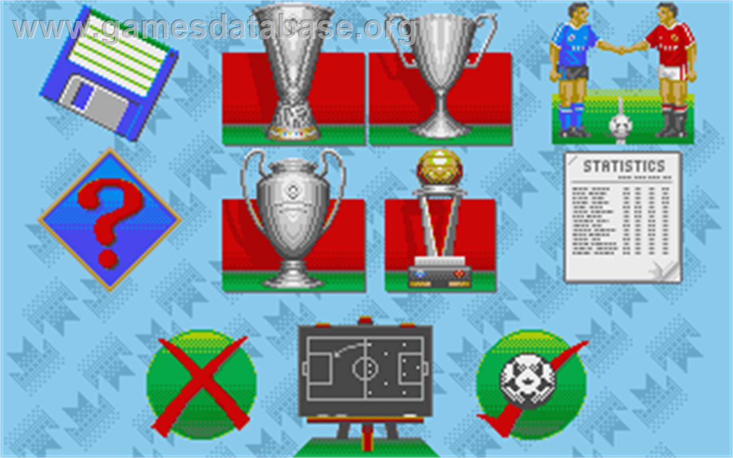 Manchester United Europe - Atari ST - Artwork - In Game