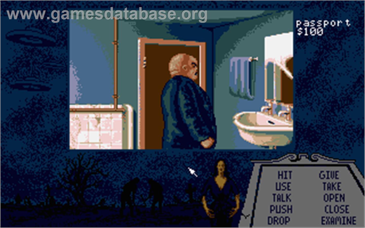 Plan 9 From Outer Space - Atari ST - Artwork - In Game