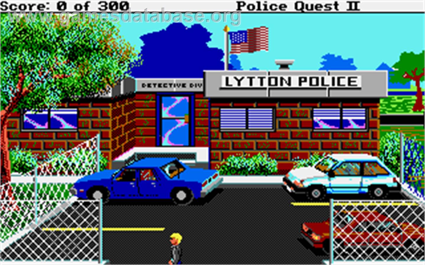 Police Quest 2: The Vengeance - Atari ST - Artwork - In Game