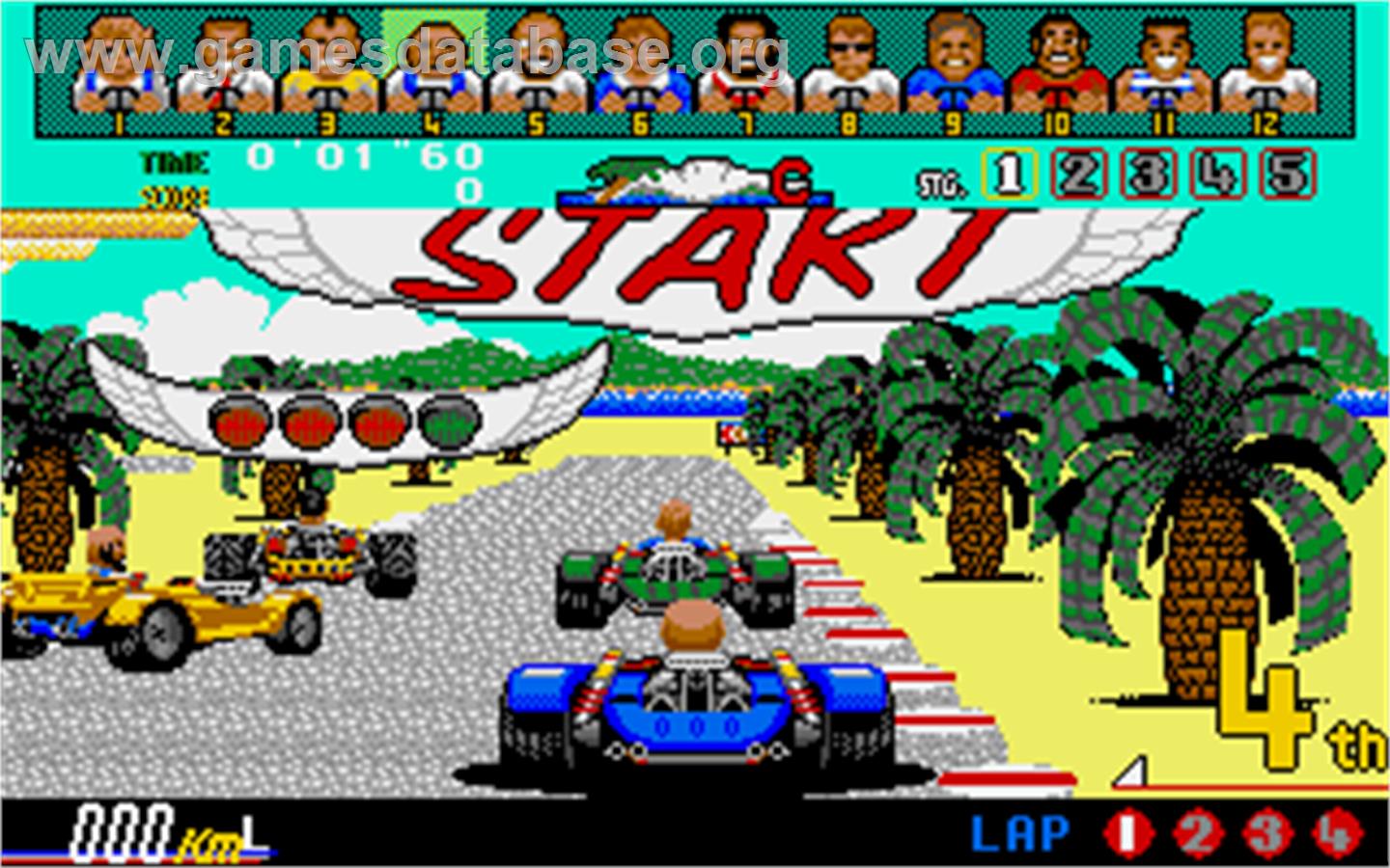 Power Drift - Atari ST - Artwork - In Game