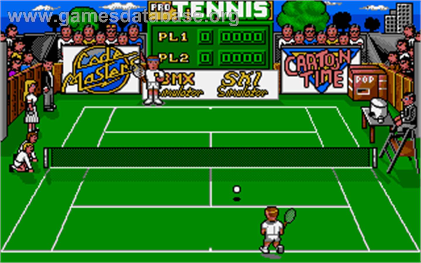 Pro Tennis Simulator - Atari ST - Artwork - In Game