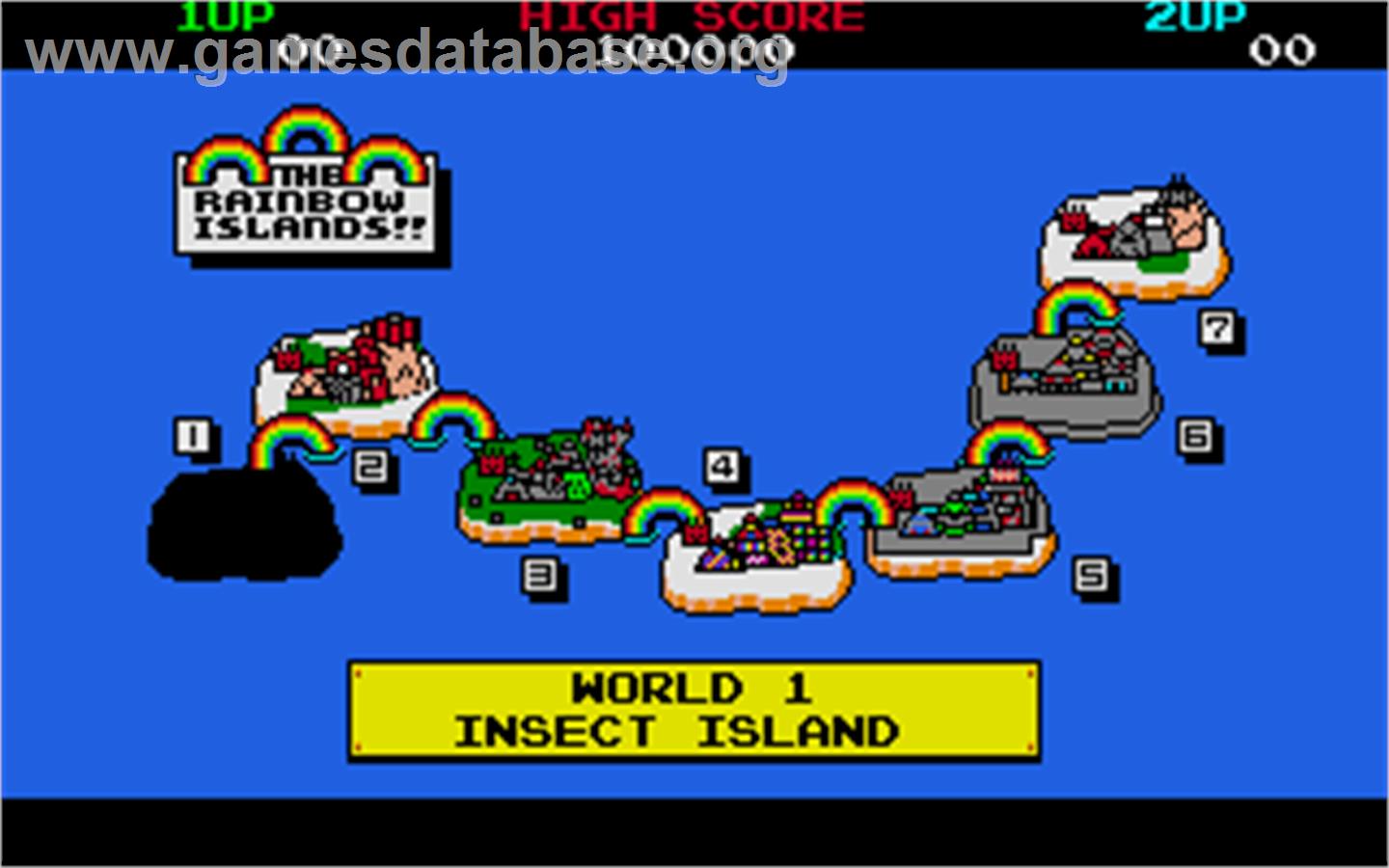 Rainbow Islands - Atari ST - Artwork - In Game