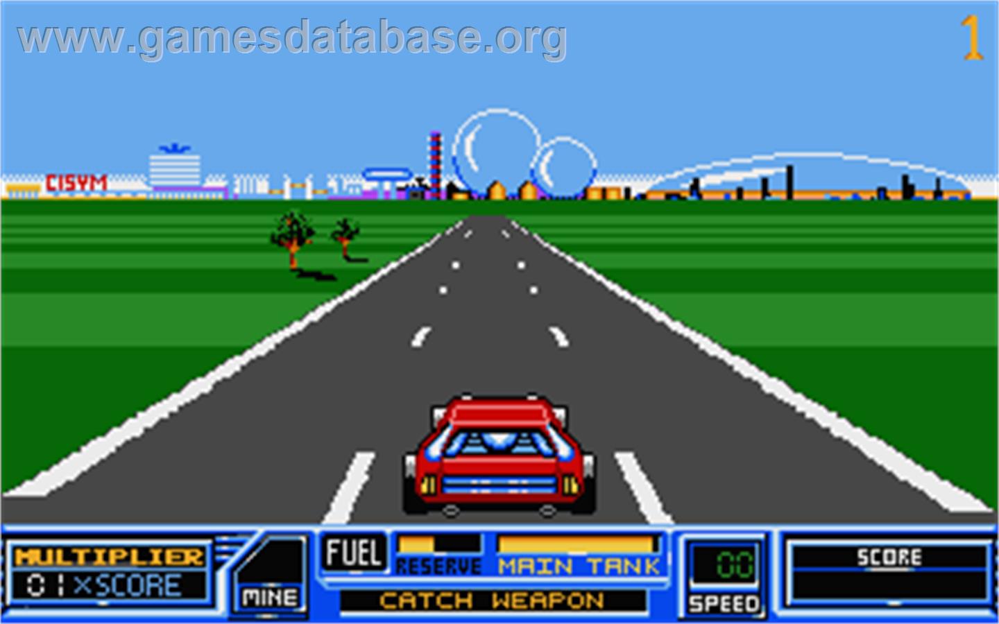 Road Blasters - Atari ST - Artwork - In Game