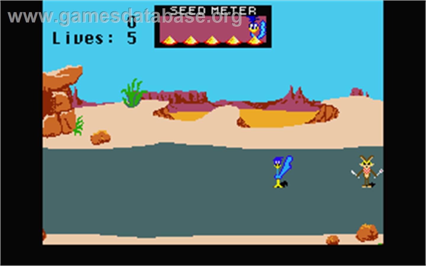 Road Runner - Atari ST - Artwork - In Game