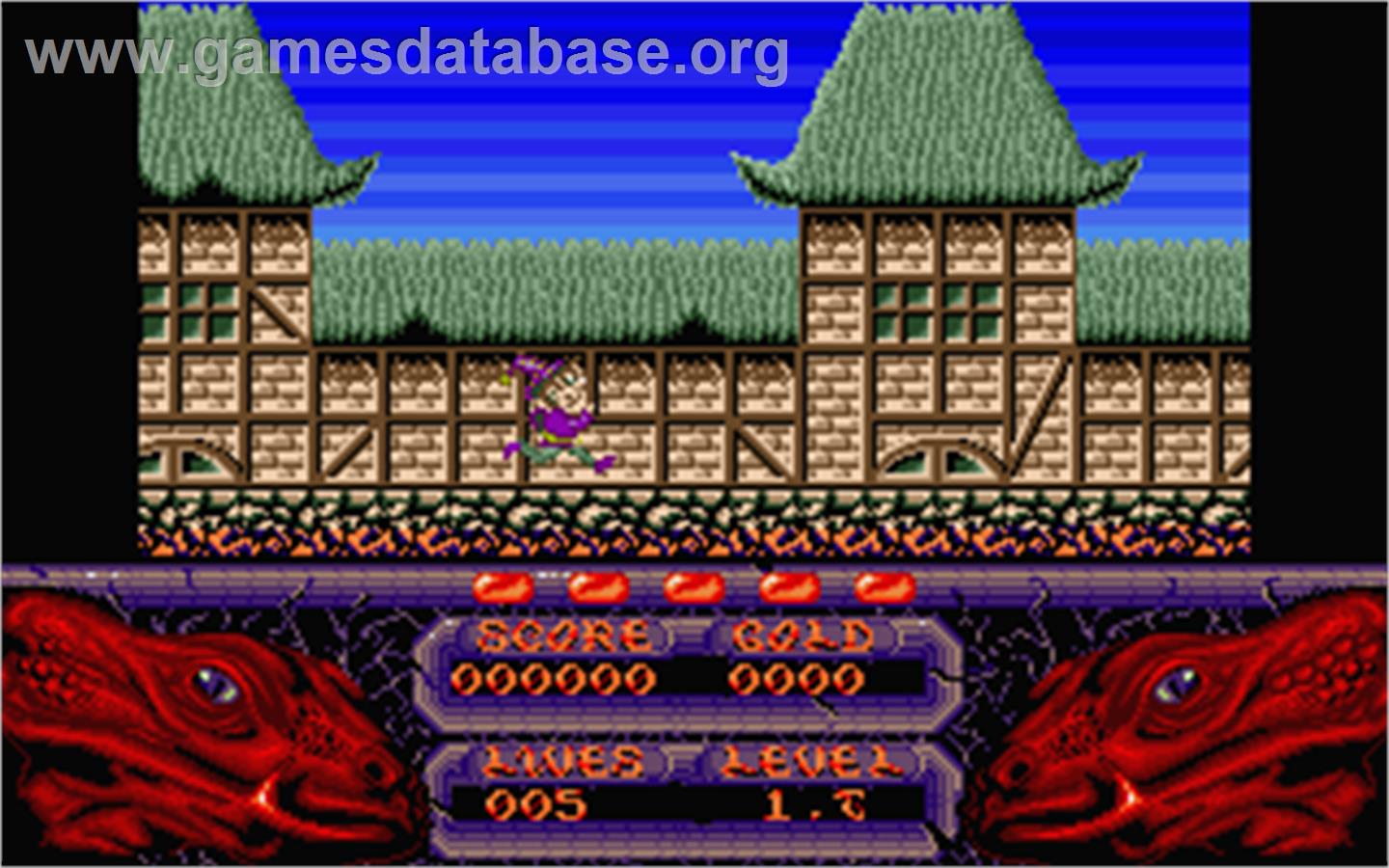 Seven Gates of Jambala - Atari ST - Artwork - In Game