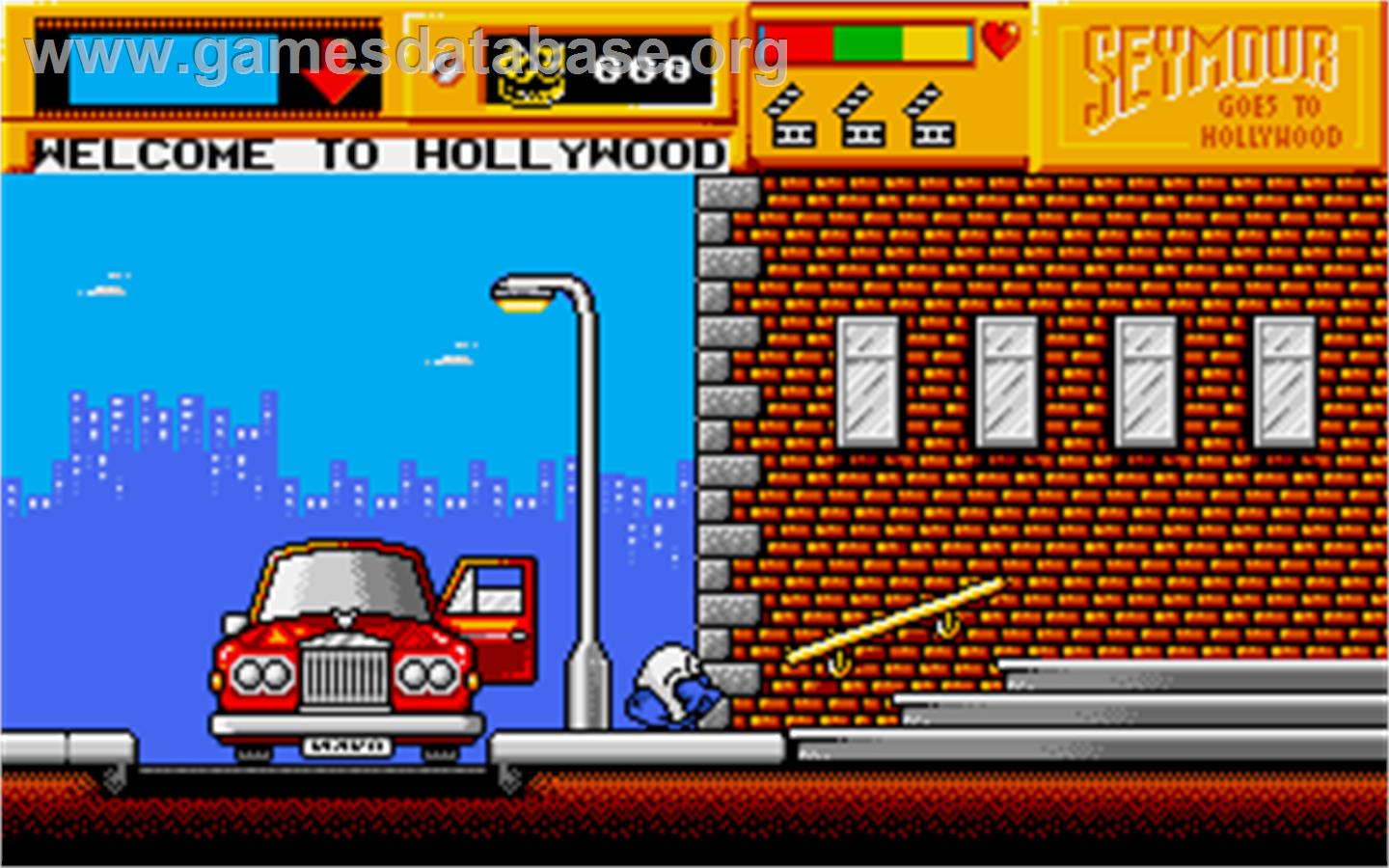 Seymour Goes to Hollywood - Atari ST - Artwork - In Game