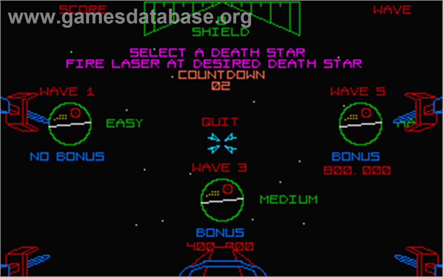Star Wars: Return of the Jedi - Atari ST - Artwork - In Game