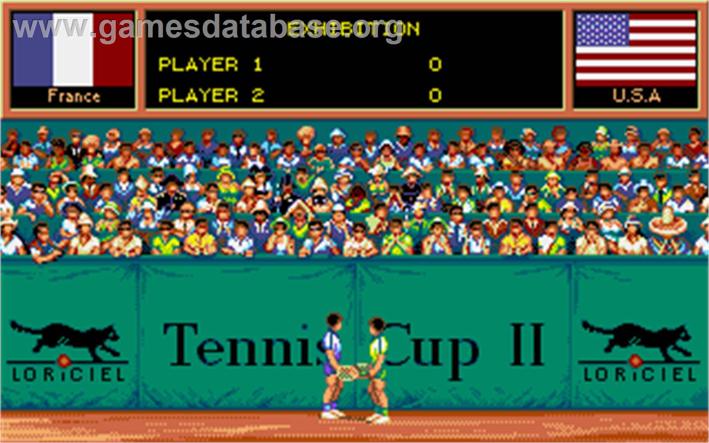 Tennis Cup 2 - Atari ST - Artwork - In Game