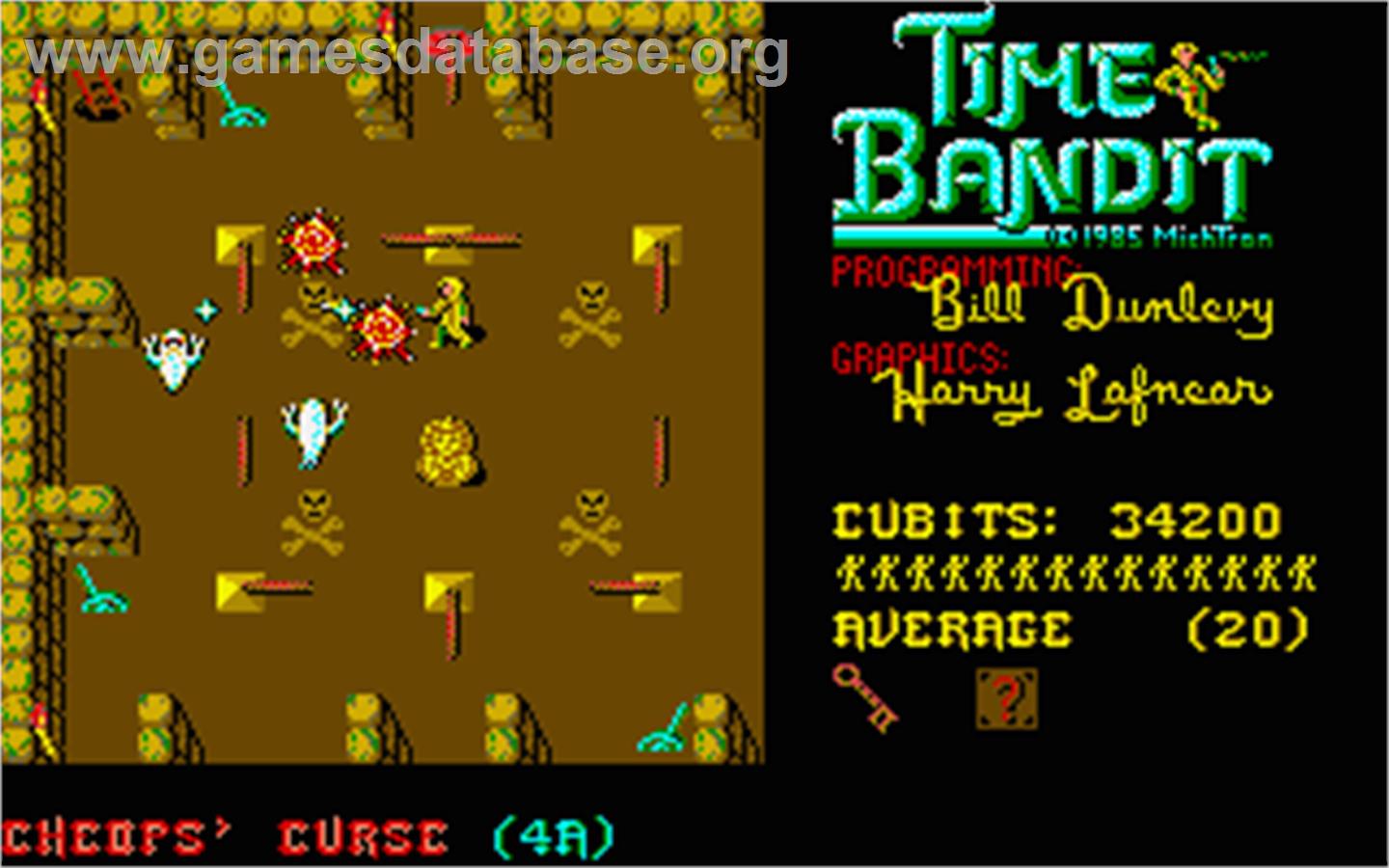Time Bandit - Atari ST - Artwork - In Game