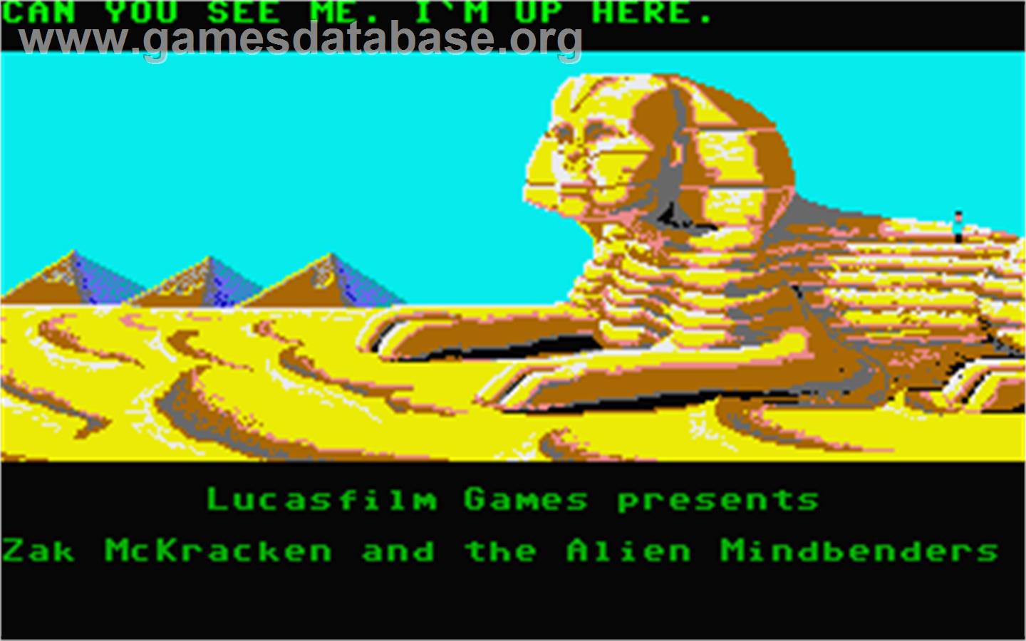Zak McKracken and the Alien Mindbenders - Atari ST - Artwork - In Game