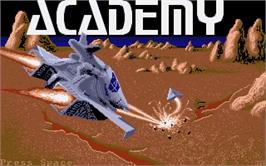 Title screen of Academy: Tau Ceti 2 on the Atari ST.