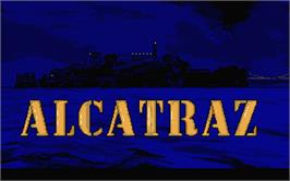 Title screen of Alcatraz on the Atari ST.