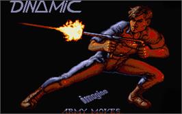 Title screen of Army Moves on the Atari ST.