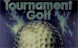 Title screen of Arnold Palmer Tournament Golf on the Atari ST.
