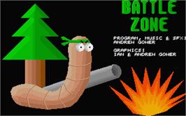 Title screen of Battle Zone on the Atari ST.