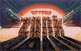 Title screen of Beyond Zork: The Coconut of Quendor on the Atari ST.