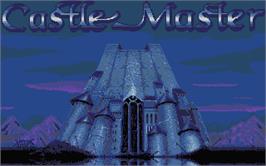 Title screen of Castle Master on the Atari ST.
