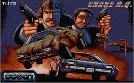 Title screen of Chase H.Q. on the Atari ST.