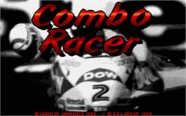 Title screen of Combo Racer on the Atari ST.