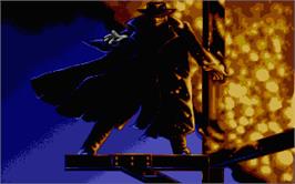 Title screen of Darkman on the Atari ST.