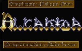 Title screen of Enchanter on the Atari ST.