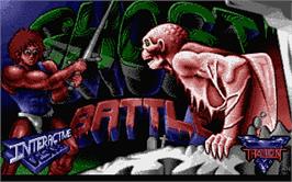 Title screen of G-Loc Air Battle on the Atari ST.